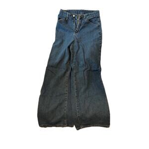 Dazy Designer Flared Loose Womans Jeans Sz M 26x27